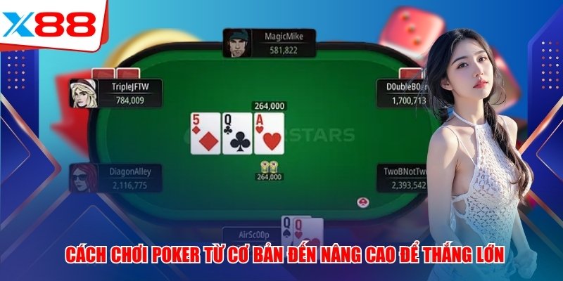 Cách Chơi Poker Từ Cơ Bản Đến Nâng Cao Để Thắng Lớn