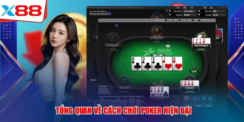Tổng quan về cách chơi Poker hiện đại