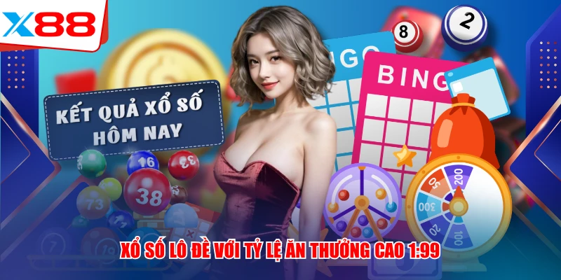 Xổ số lô đề với tỷ lệ ăn thưởng cao 1:99